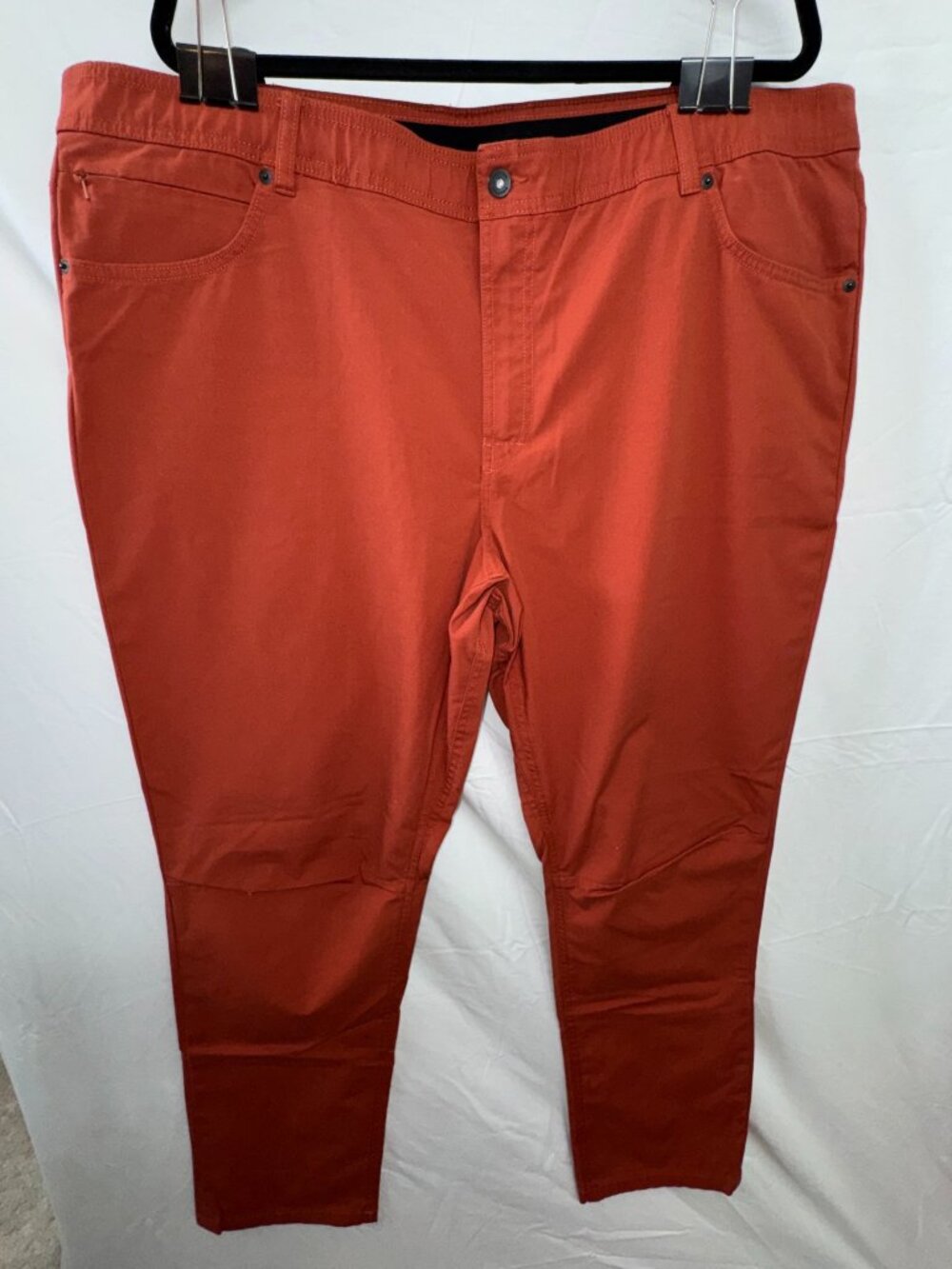 Columbia Men’s Rust Orange 5-Pocket Pants 44x32